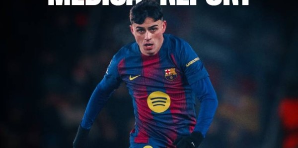 欧冠无缘直通16强，中场第一大腿又伤了，巴萨官宣佩德里伤缺1个月